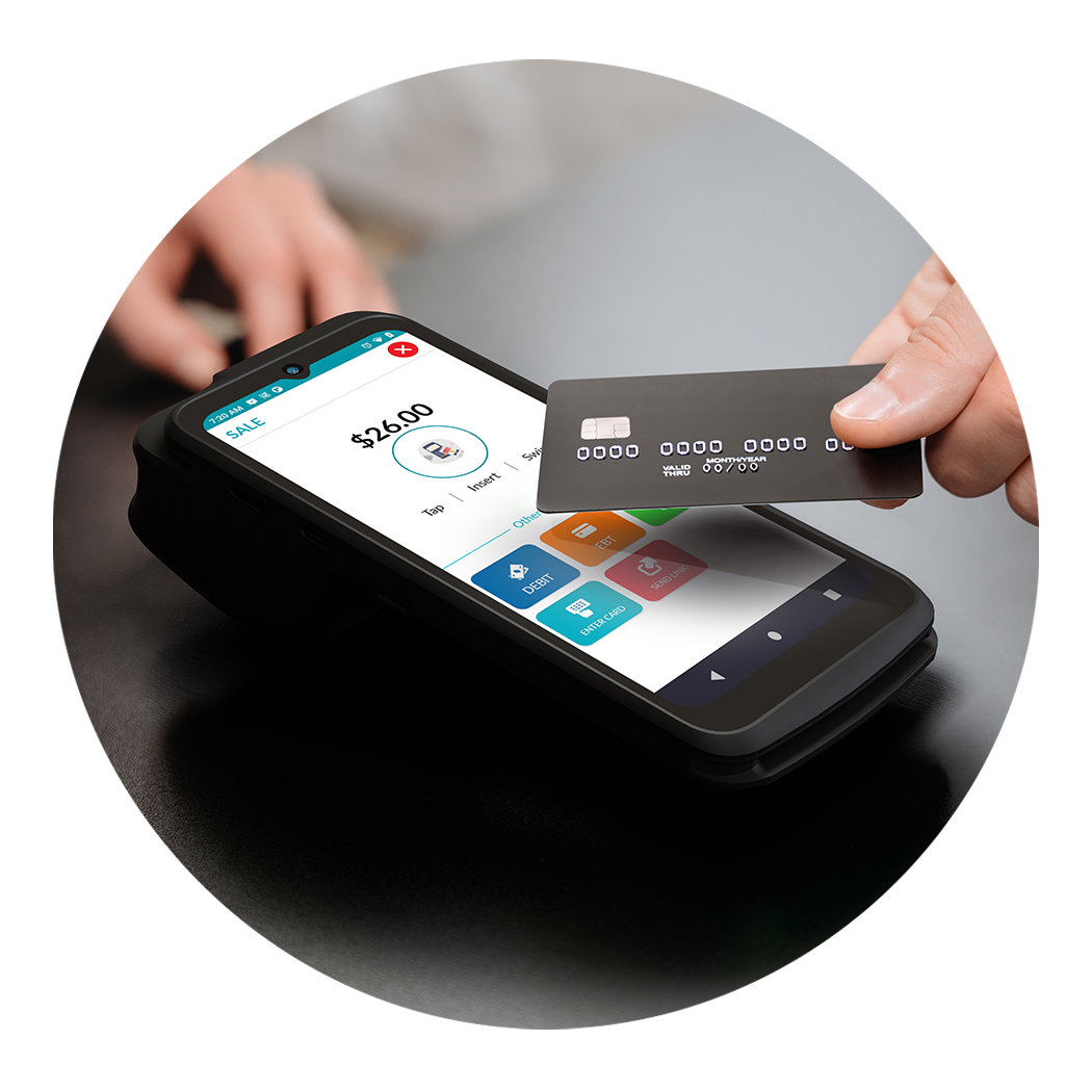 Dejavoo P8 handheld card reader
